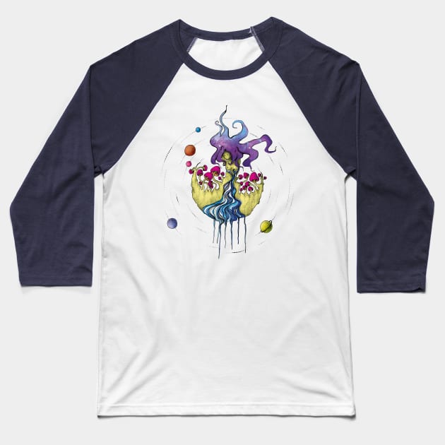 Gaia Baseball T-Shirt by yuniku